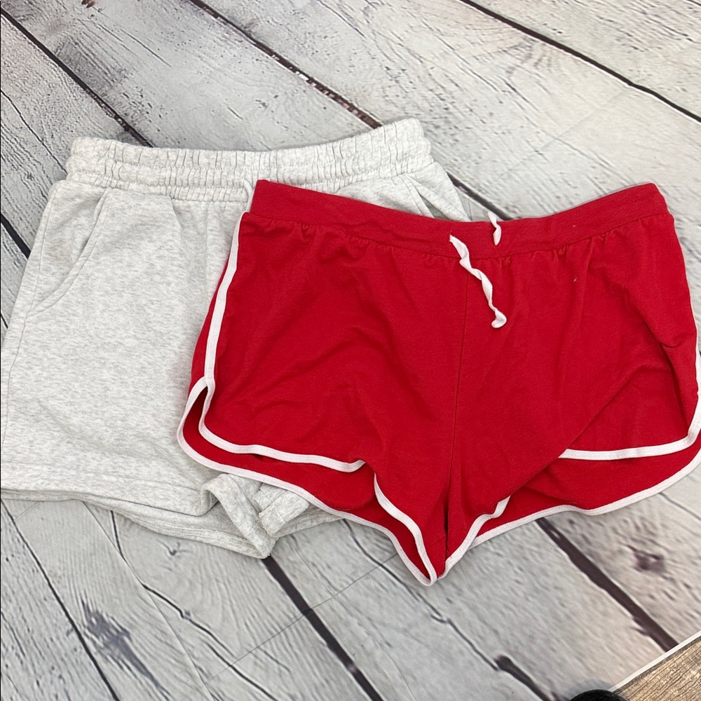 Red and Gray Women's Shorts Bundle
